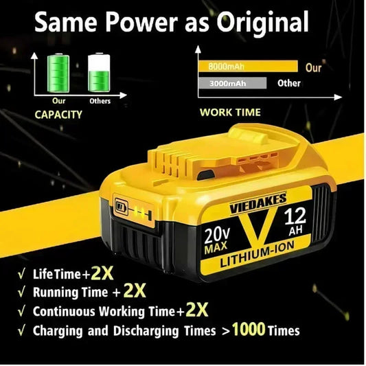 DEWALT 20 V 12Ah Rechargeable Battery