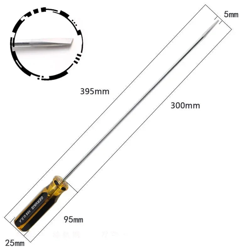 Extra Long Magnetic Screwdriver Set