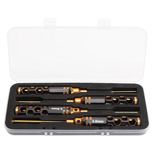 4-Piece Hex Screwdriver Set for RC