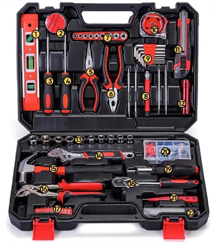 120 Piece Hardware Tool Kit