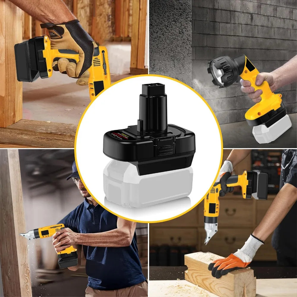 DM20DC12 Battery Adapter for DEWALT 20V | Power Adapter