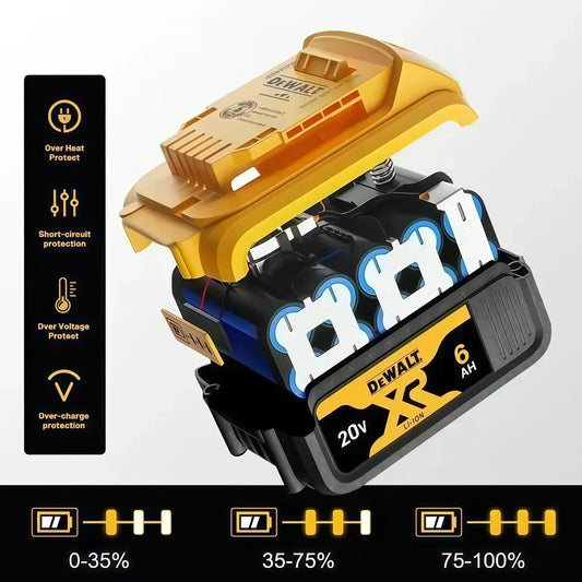 DEWALT 20V 6000mAh Lithium Ion Battery