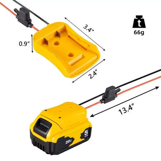 DEWALT 20V Battery Adapter for Power Wheels