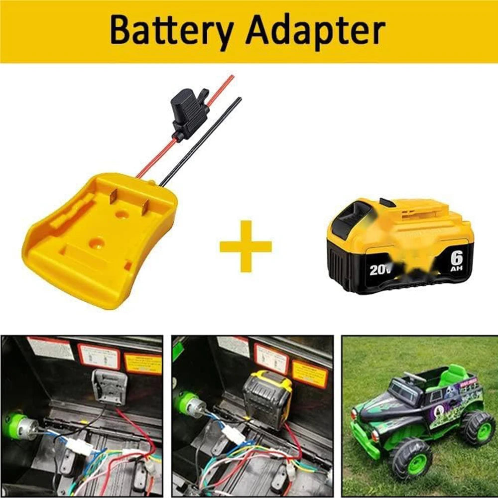 DEWALT 20V Battery Adapter for Power Wheels