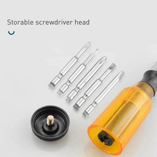 Hand-Pressed Screwdriver Bit Set