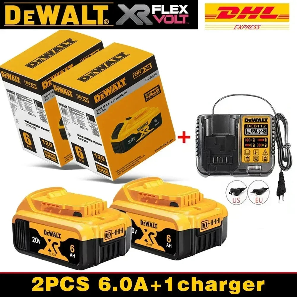 DEWALT 20V 6000mAh Lithium Ion Battery