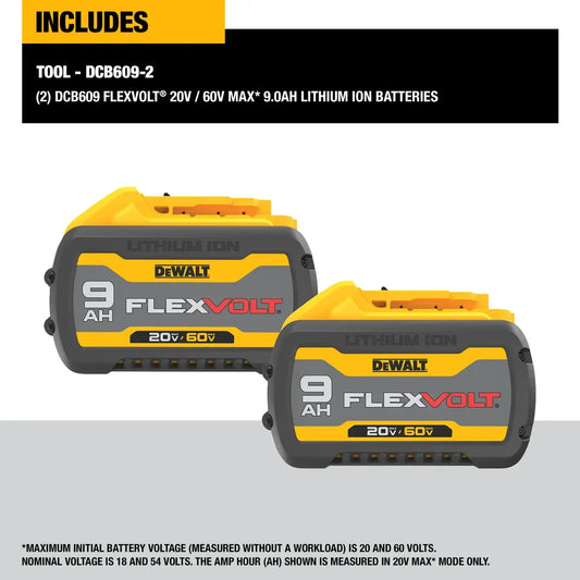 DEWALT 60V 9Ah FlexVolt Battery