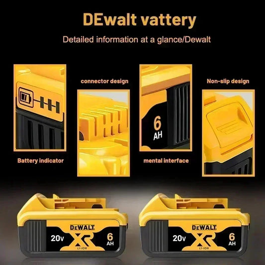 DEWALT 20V 6000mAh Li-Ion Battery