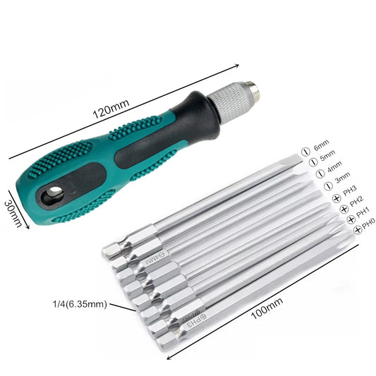 9-Piece Magnetic Screwdriver Set