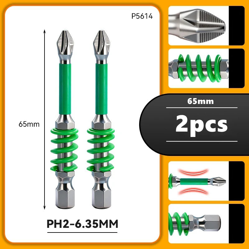 Magnetic PH2 Screwdriver Bits
