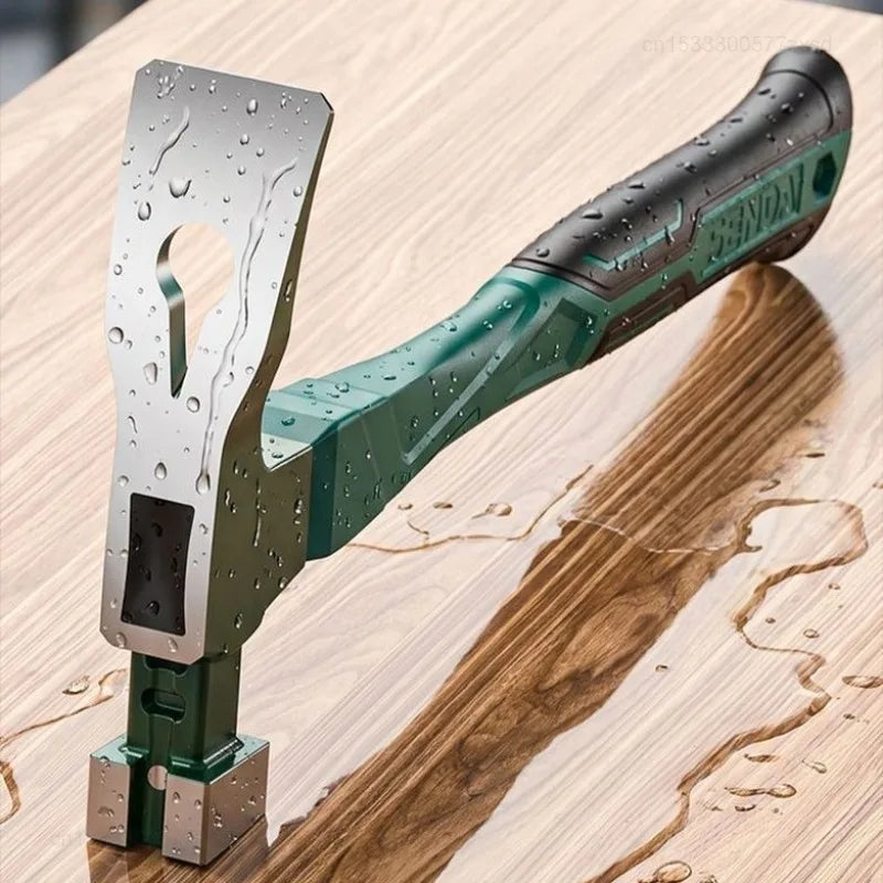 Multifunctional Claw Hammer Ramshorn Nail Hammer Engineering Handle Lightweight Portable Carpentry Window Breaking Hand Tools