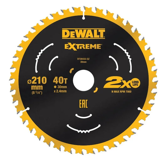 DEWALT 210mm Circular Saw Blade