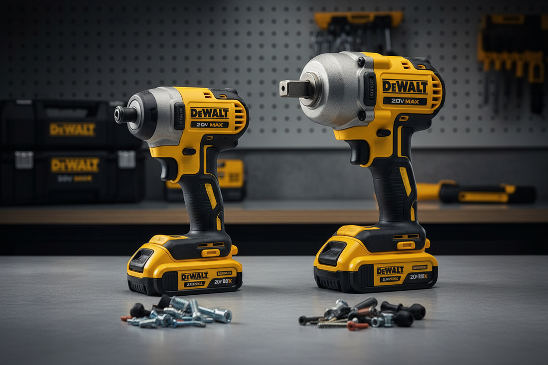 DEWALT Impact Driver vs. Impact Wrench