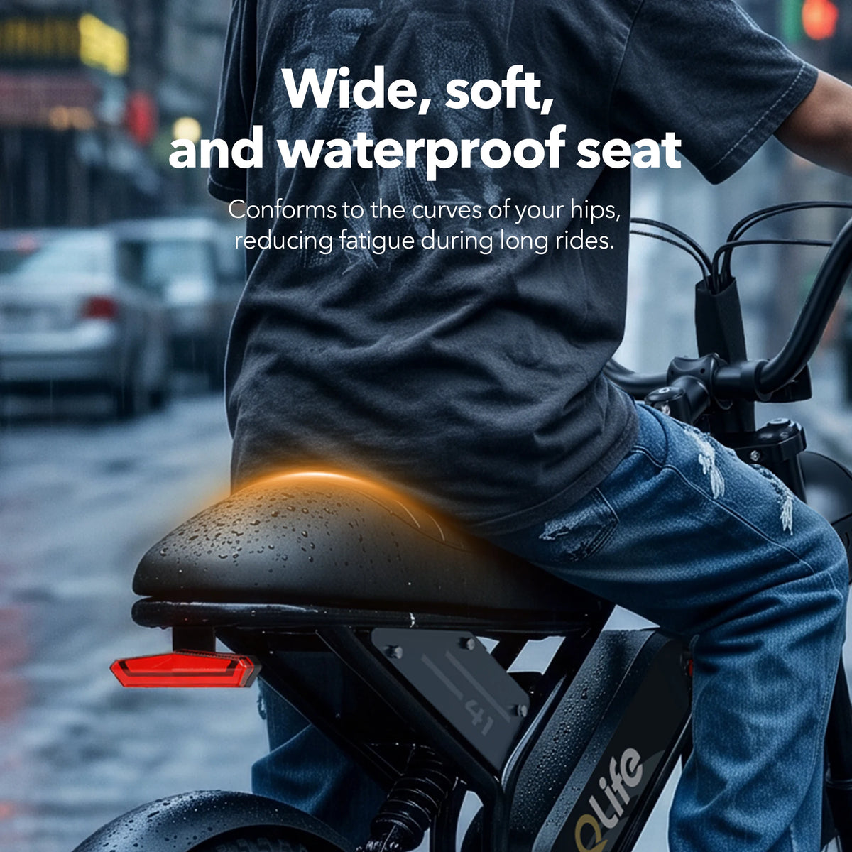 Qlife Spark D1 Electric Bike | 1500W 48V Fat Tire Ebike