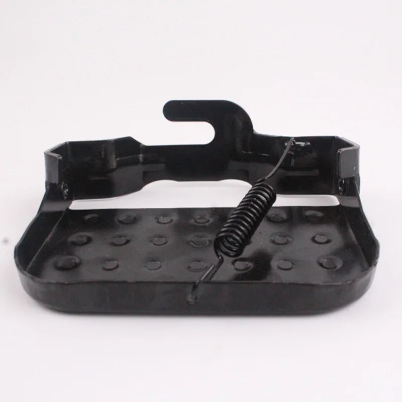 1 Pair Mountain Bike Folding Foot Pedals Electric Bike Rear Seat Footrest Rear Wheel Passenger Stand Riding Accessories