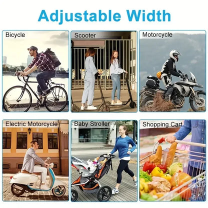 Bicycle Electric Bicycle Motorcycle Accessories Integrated Navigation Seat Outdoor Bicycle Mobile Phone Seat Shockproof Stand