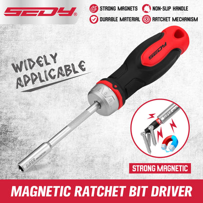 14-Inch Drive Magnetic Ratcheting Screwdriver