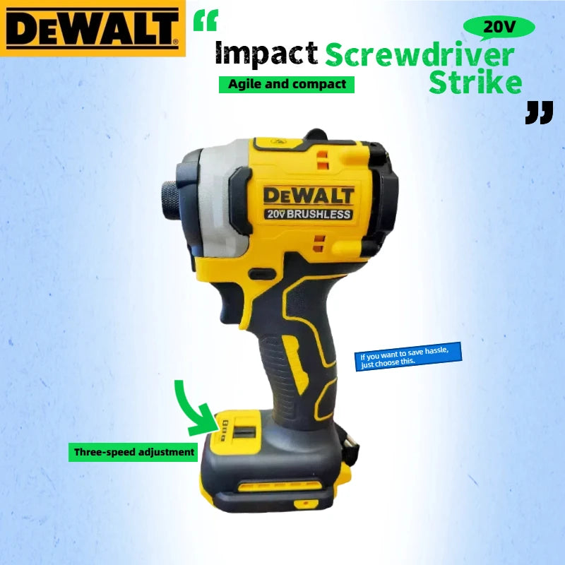 20V Cordless Brushless Electric Screwdriver