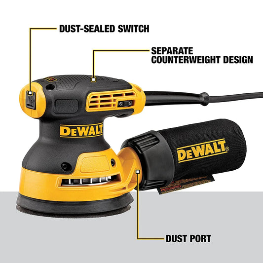 Corded Random Orbital Sander