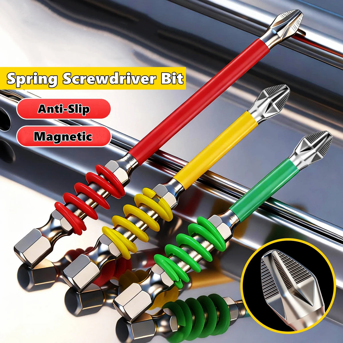 Magnetic PH2 Screwdriver Bits