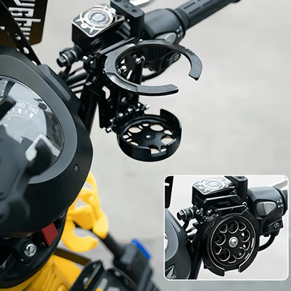 NEW Motorcycle Foldable Water Cup Bracket For Electric Bicycle Sport Cycling 360° Adjustable Handlebar Drink Holder Accessories
