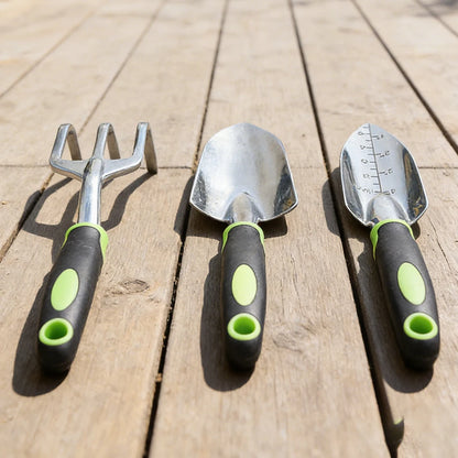 New Garden Tool Hand Trowel,Rake Tools With Ergonomic Handle,Garden Lawn Farmland Transplant Gardening Bonsai Tool
