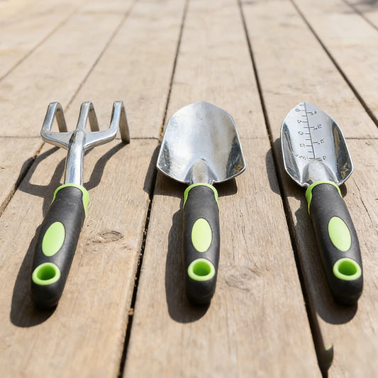 New Garden Tool Hand Trowel,Rake Tools With Ergonomic Handle,Garden Lawn Farmland Transplant Gardening Bonsai Tool