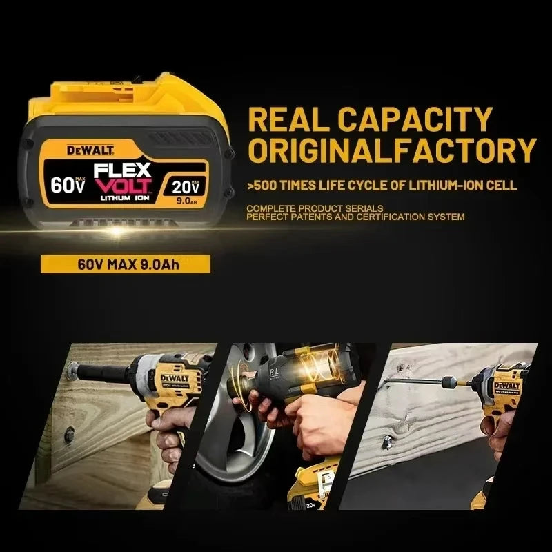 DEWALT 20V 60V 9000mAh FlexVolt Batery