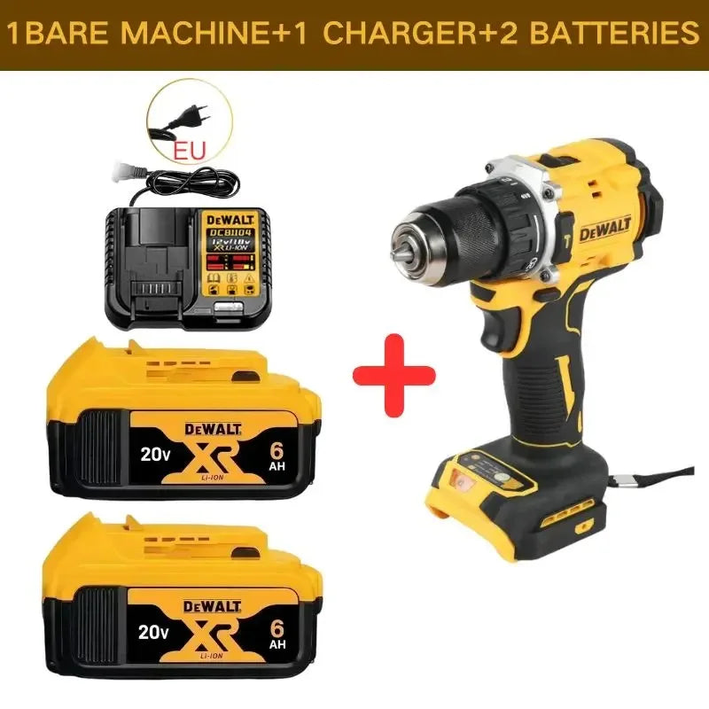 Original DEWALT battery 20V/60V 6000mAh 9000mAh rechargeable Li-Ion battery ,Dewalt tool battery, charger，electric drill，DCD805，