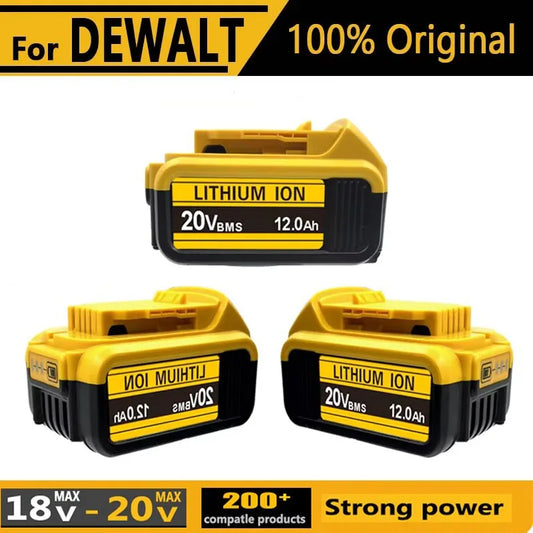 DEWALT 20V 12Ah Rechargeable Battery | High-Capacity Powerac