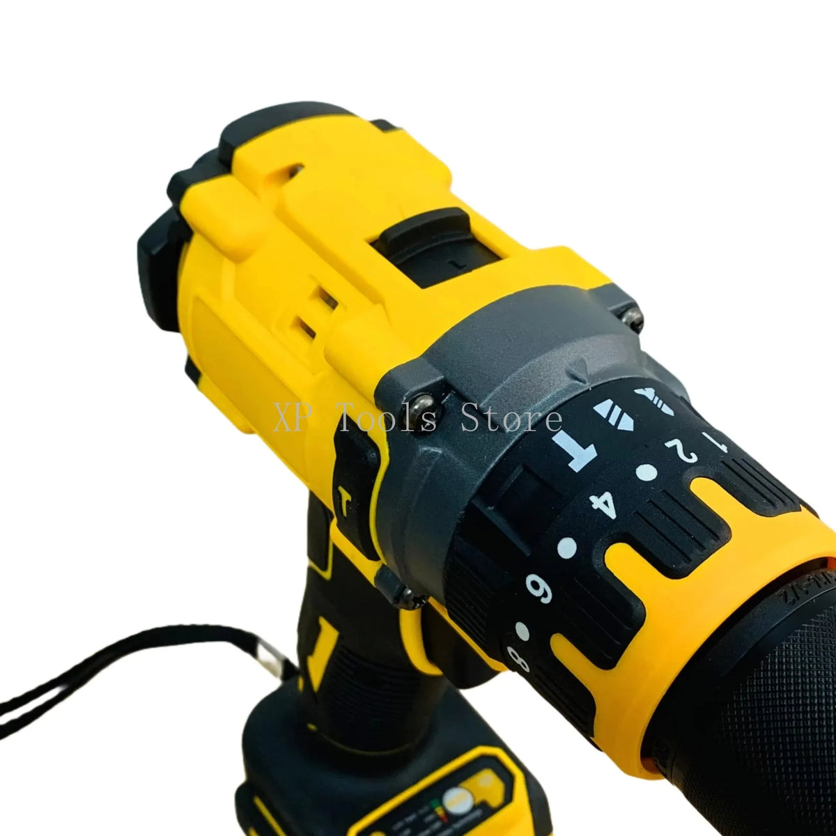 For Milwaukee/DeWALT 20V Battery Brushless Electric Drill 13mm Chuck Cordless Impact Hammer Drill Screwdriver 20+3 Torque Tools