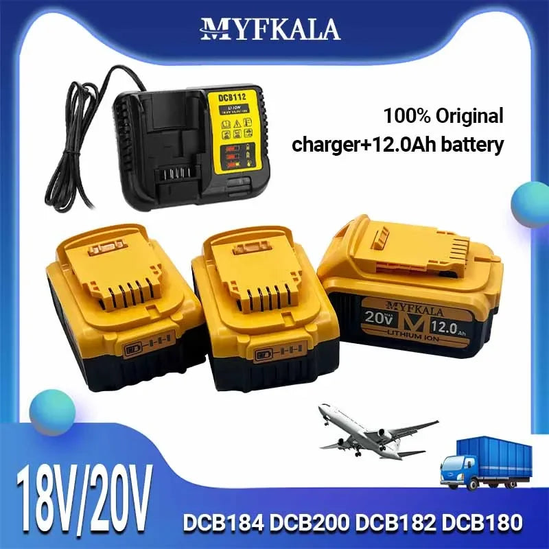 DEWALT 20V 12000mAh Replacement Battery