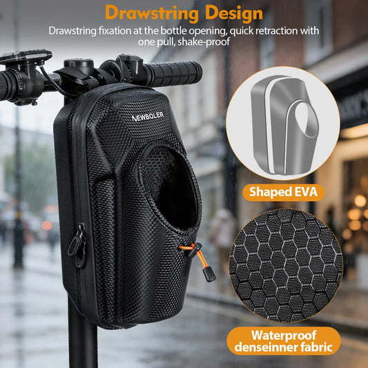 NEWBOLER 5L Electric Scooter Bag Accessories Electric Vehicle Bag With Water bottle Bag Waterproof Scooter Front Bag Bike Bag