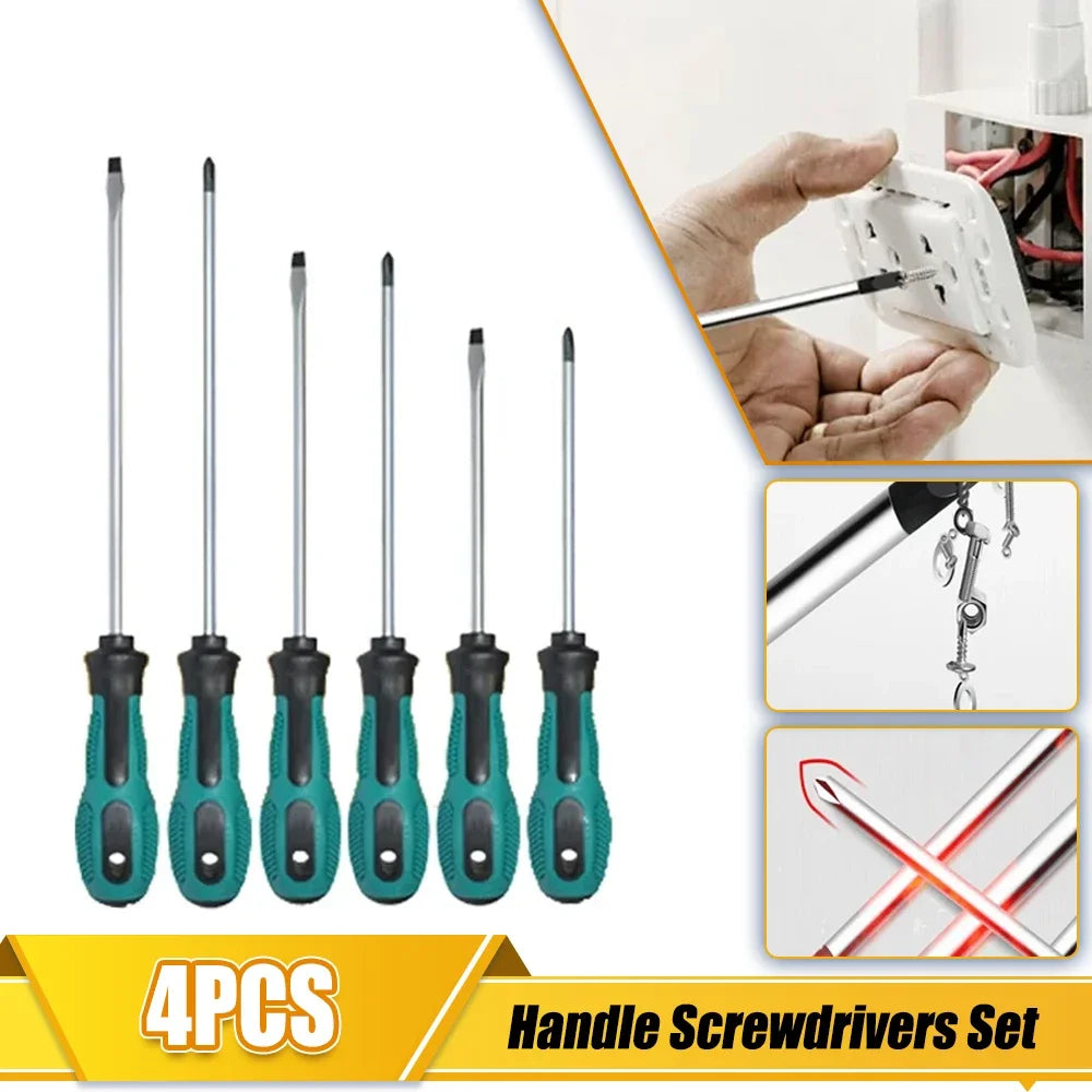 4-Piece Magnetic Insulated Screwdriver Set