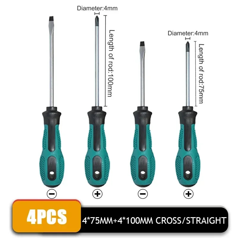 4-Piece Magnetic Insulated Screwdriver Set