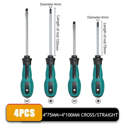 4-Piece Magnetic Insulated Screwdriver Set
