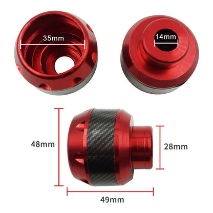 Durable E-Bike Aluminum Alloy Shockproof Anti Crash Protector Electric Scooter Accessories Slider Cups