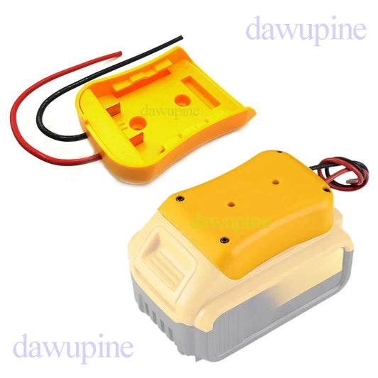 For Dewalt 18V/20V Max Battery Adapters Dock Power DIY Battery Converter Connector 12AWG Home Power Tools Parts Replacement
