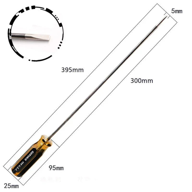 Extra Long Magnetic Screwdriver Set