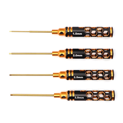 4-Piece Hex Screwdriver Set for RC
