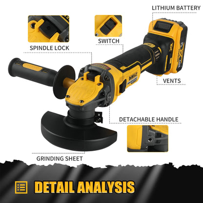 DEWALT DCG409 20V Brushless Angle Grinder