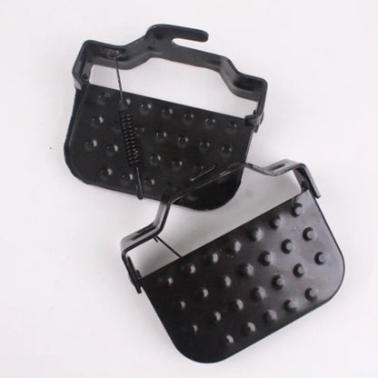 1 Pair Mountain Bike Folding Foot Pedals Electric Bike Rear Seat Footrest Rear Wheel Passenger Stand Riding Accessories