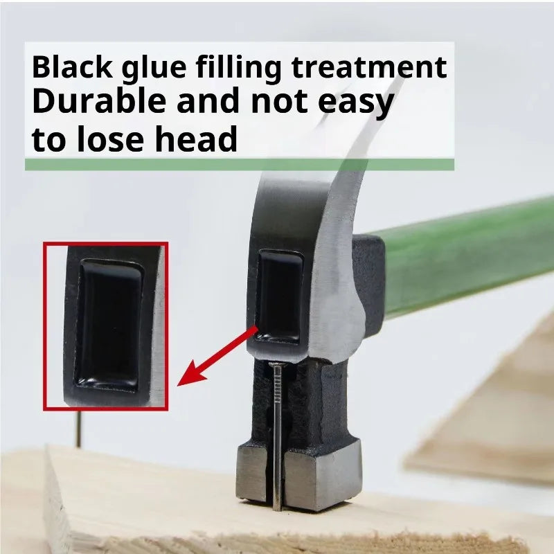 Workshop Electrician Tactical Hammer Professional Carpentry Woodworking Tools Construction Self-defense Supplies Hand Tools