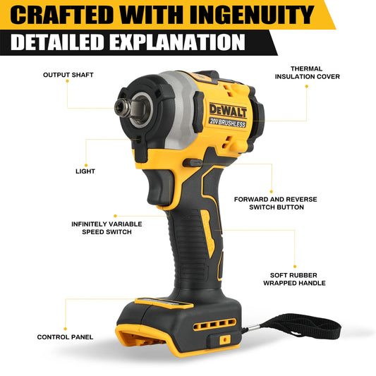 DEWALT DCF850 20V Brushless Impact Driver