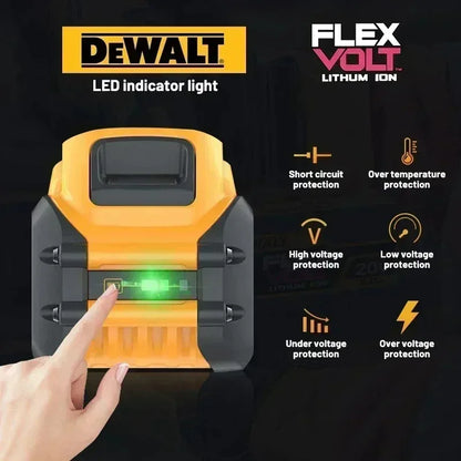 Original DEWALT battery 20V/60V 6000mAh 9000mAh rechargeable Li-Ion battery ,Dewalt tool battery, charger，electric drill，DCD805，