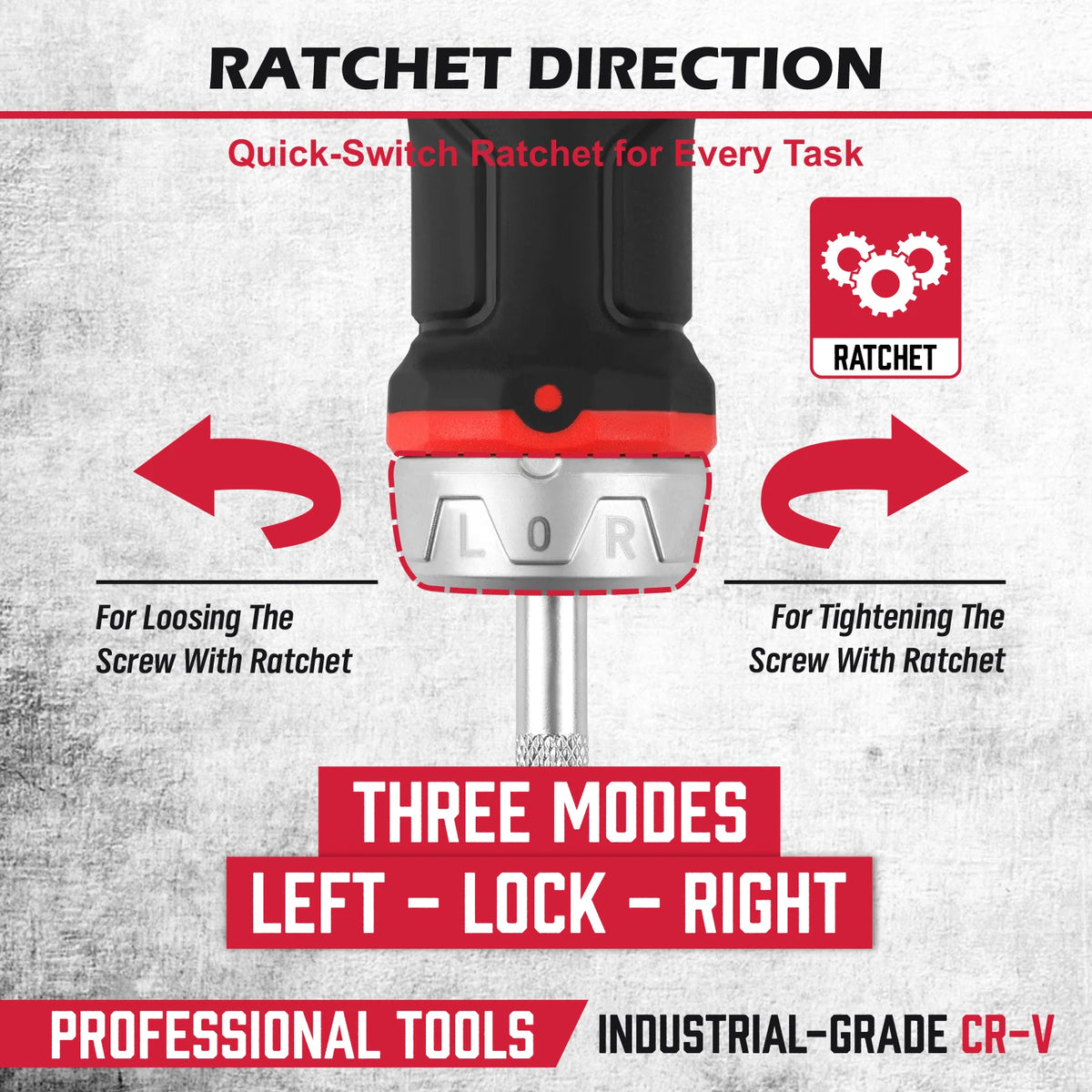 14-Inch Drive Magnetic Ratcheting Screwdriver