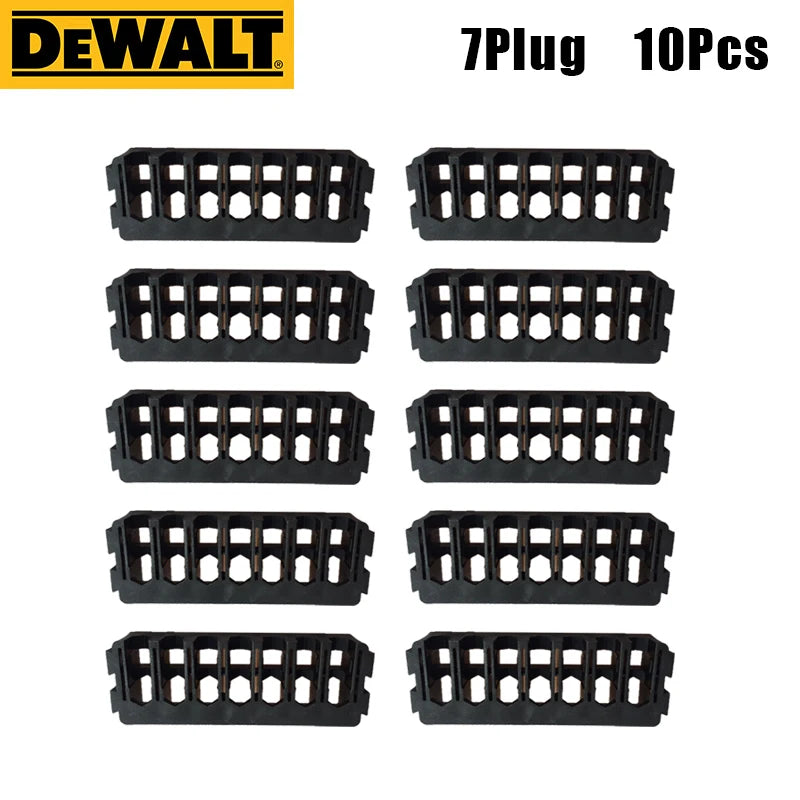 Holder For DEWALT Drill Parts Boxs Dewalt Tool Accessories Storage Screwdriving Bit Fixed Drill Bit Storage Case Bracket Strip