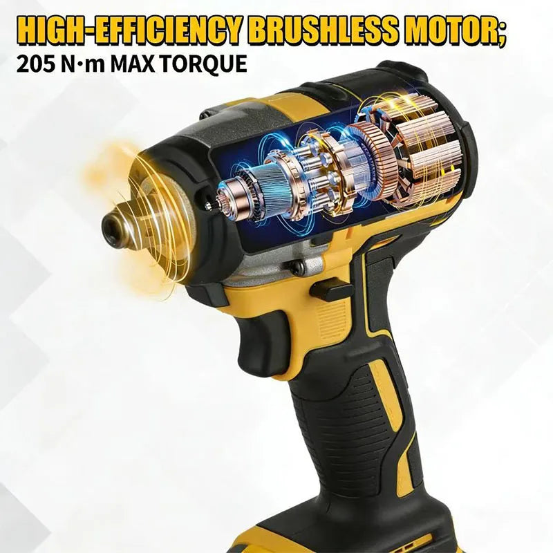 DEWALT 20V Brushless Impact Wrench | High-Torque Tool