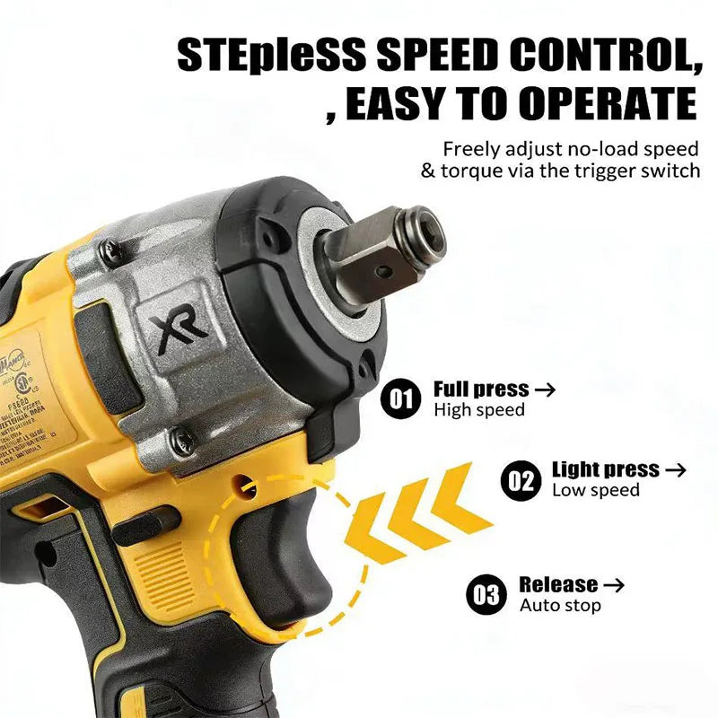 DEWALT 20V Brushless Impact Wrench | High-Torque Tool
