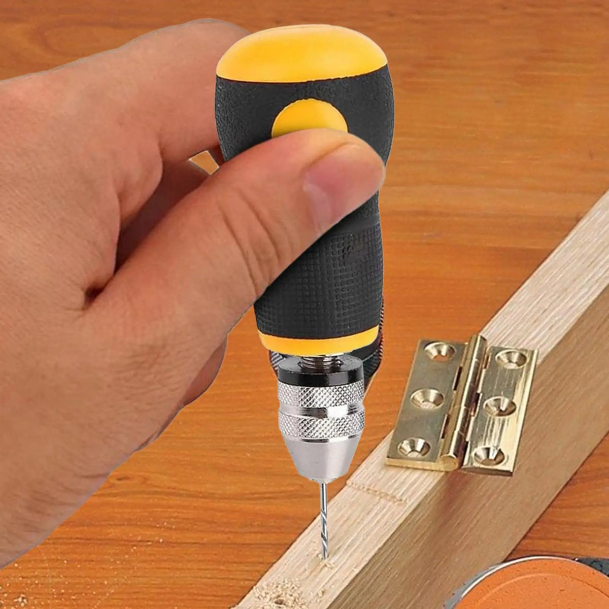 Manual Drill Mini Hand Drill Tool Portable Tool Set Small Hand Drill Woodworking Hand Drill Portable Manual Hand Drill tools